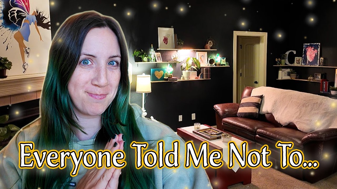 I Painted My Living Room Black (and It Changed Everything)