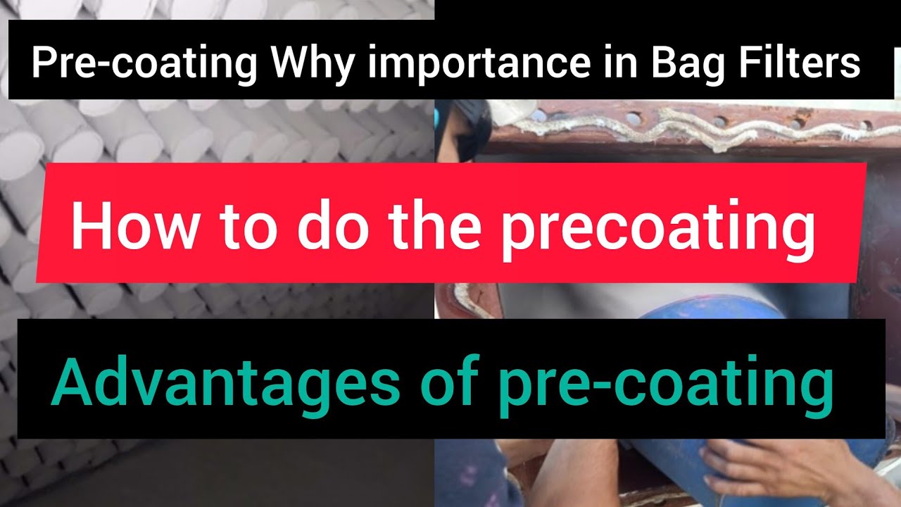 Bag Filter Pre coating procedure / How to do the pre-coating in bag filter #airpollution #baghouse