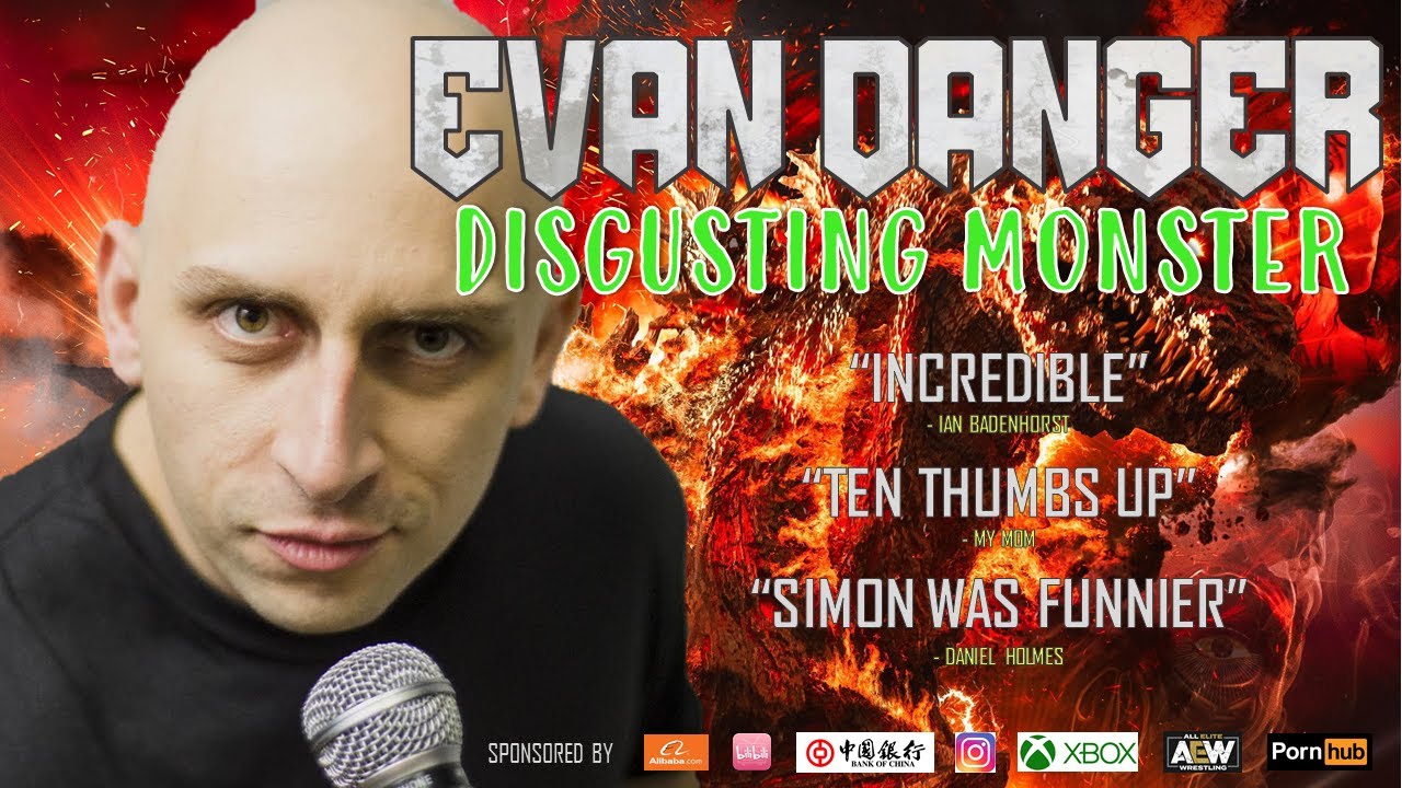 Evan Danger: DISGUSTING MONSTER (Stand-up Comedy mini-Special)  光头哥 英文脱口秀迷你专场 （英文)