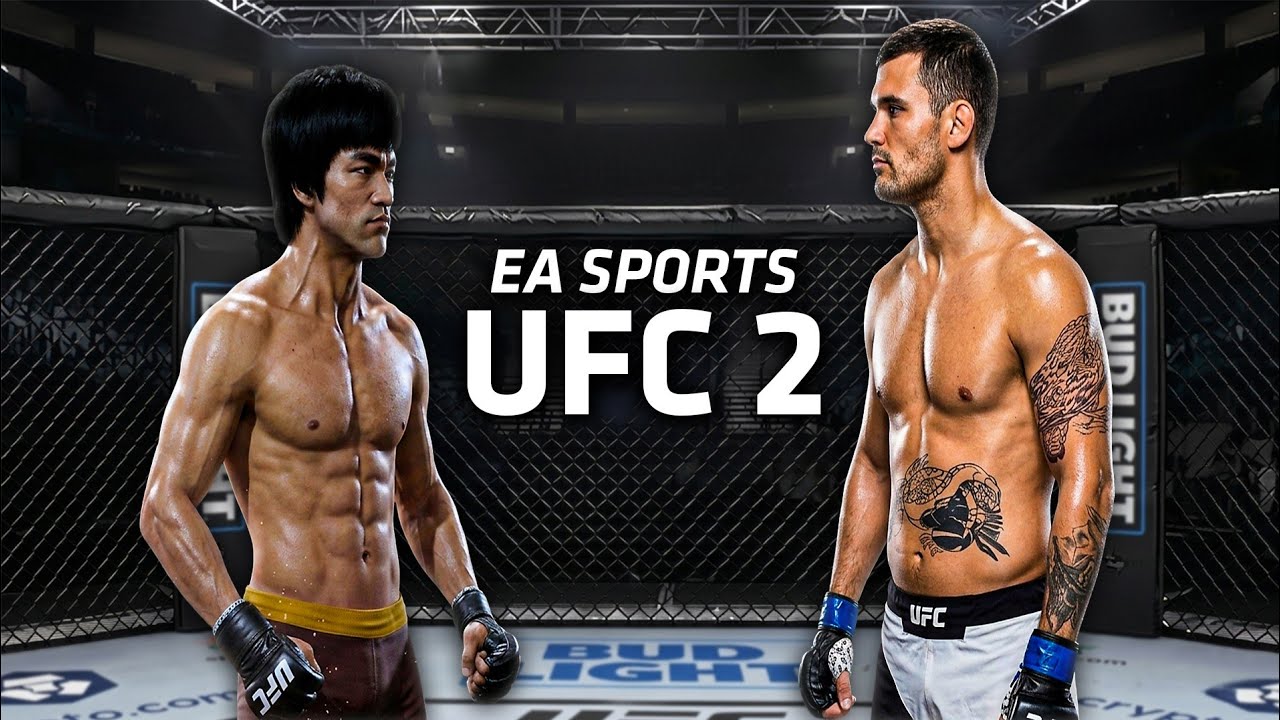 Брюс Ли против Тима Минса на UFC 2 (ЛЕГЕНДА против ПРОФЕССИОНАЛЬНОГО БОЙЦА)