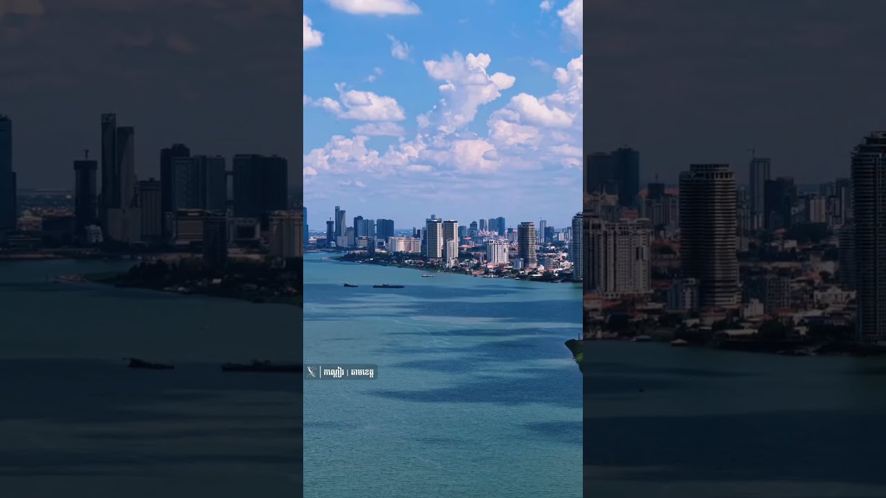 Phnom Penh City 4K 🇰🇭 | Cambodia's Economic Heart & Modern Capital City