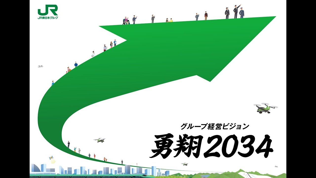 JR東日本グループ経営ビジョン「勇翔2034」