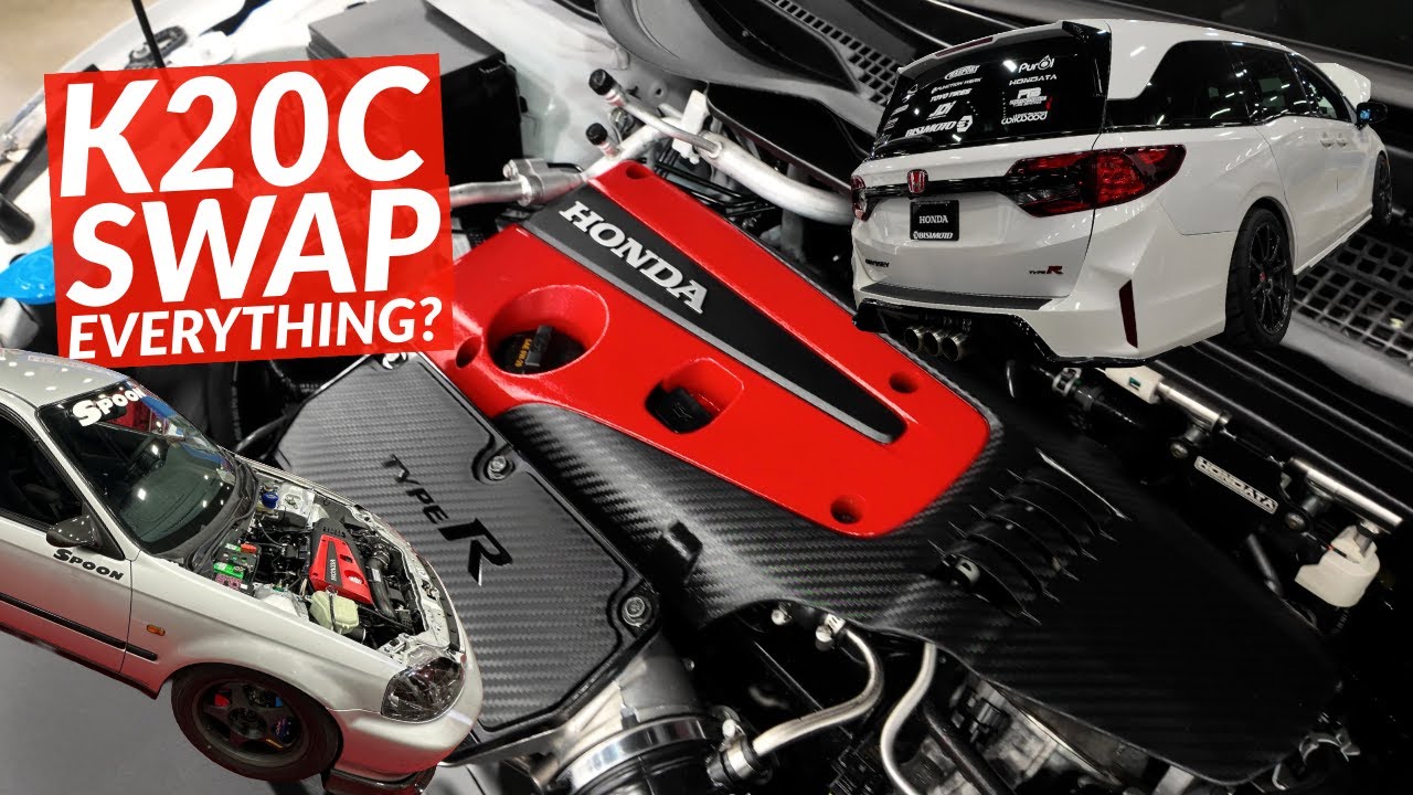 K20C1 Swap Test Fits EG, DC, EF,  DA, ES1, EM2, DC5, Fit, Insight, FA5, FG Civic