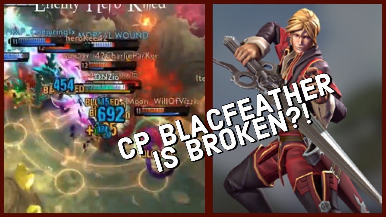 CP BLACKFEATHER СЛОМАН?! Vainglory 5v5