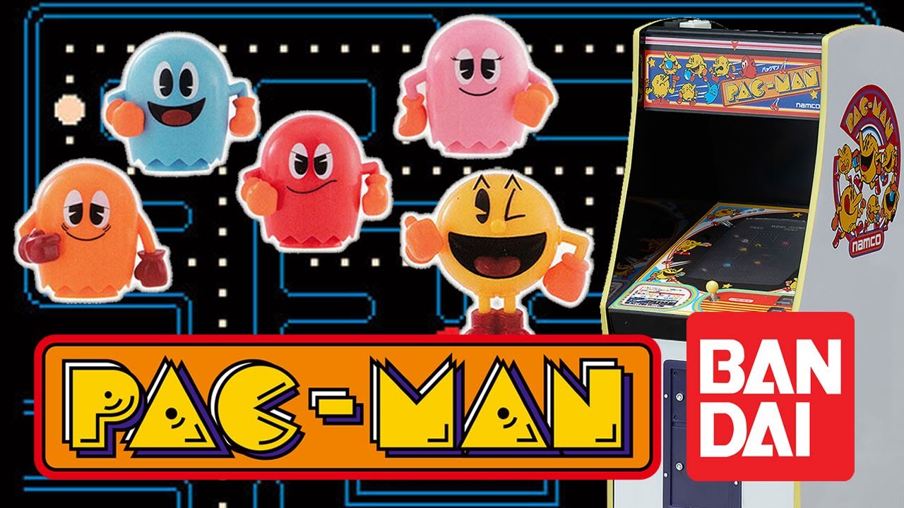 Bandai Pac-Man Capchara Capsule Figure Set Review