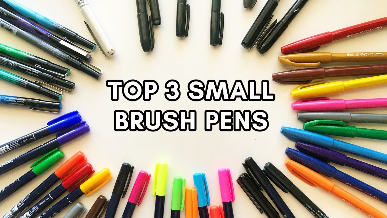 Best Brush Pens for Calligraphy - Top 3 Small Nib Brush Pens