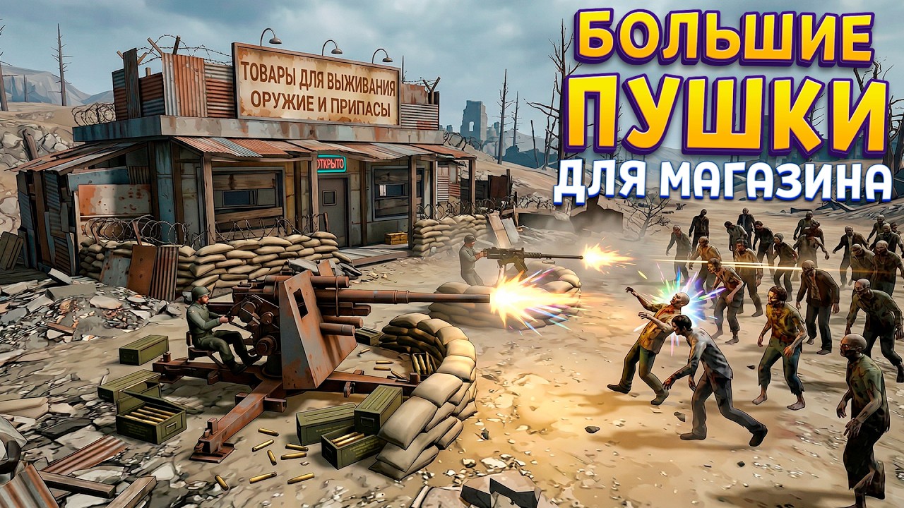 Я УСТАНОВИЛ БОЛЬШИЕ ПУШКИ ЧТОБЫ ВЫЖИТЬ ( The Walking Trade )