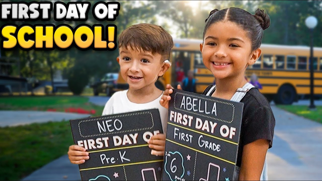 Our Kids First Day Of School!!!
