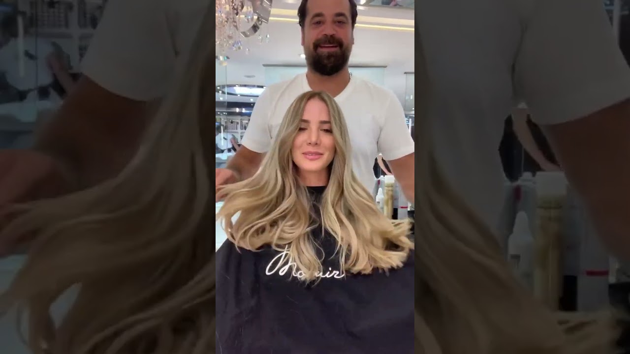 Stunning  transformation by the Hair Master, Mounir!