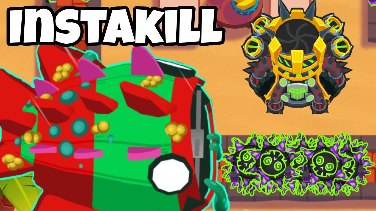 The Spike Factory Paragon Can INSTA-KILL Bosses! (Bloons TD 6)