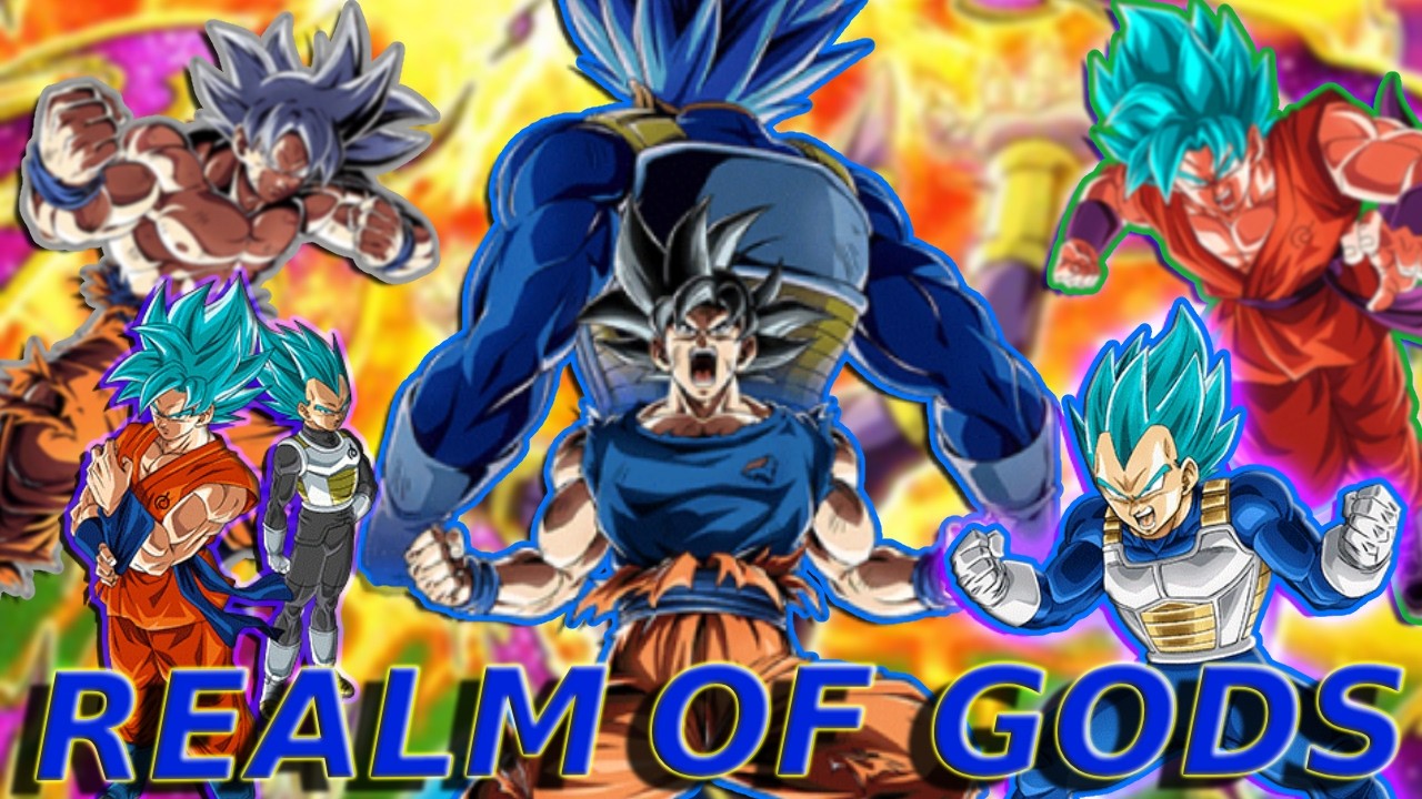 THE GREATEST TOURS VS THE NEW AND IMPROVED REALM OF GODS TEAM! F2P DBZ Dokkan Battle