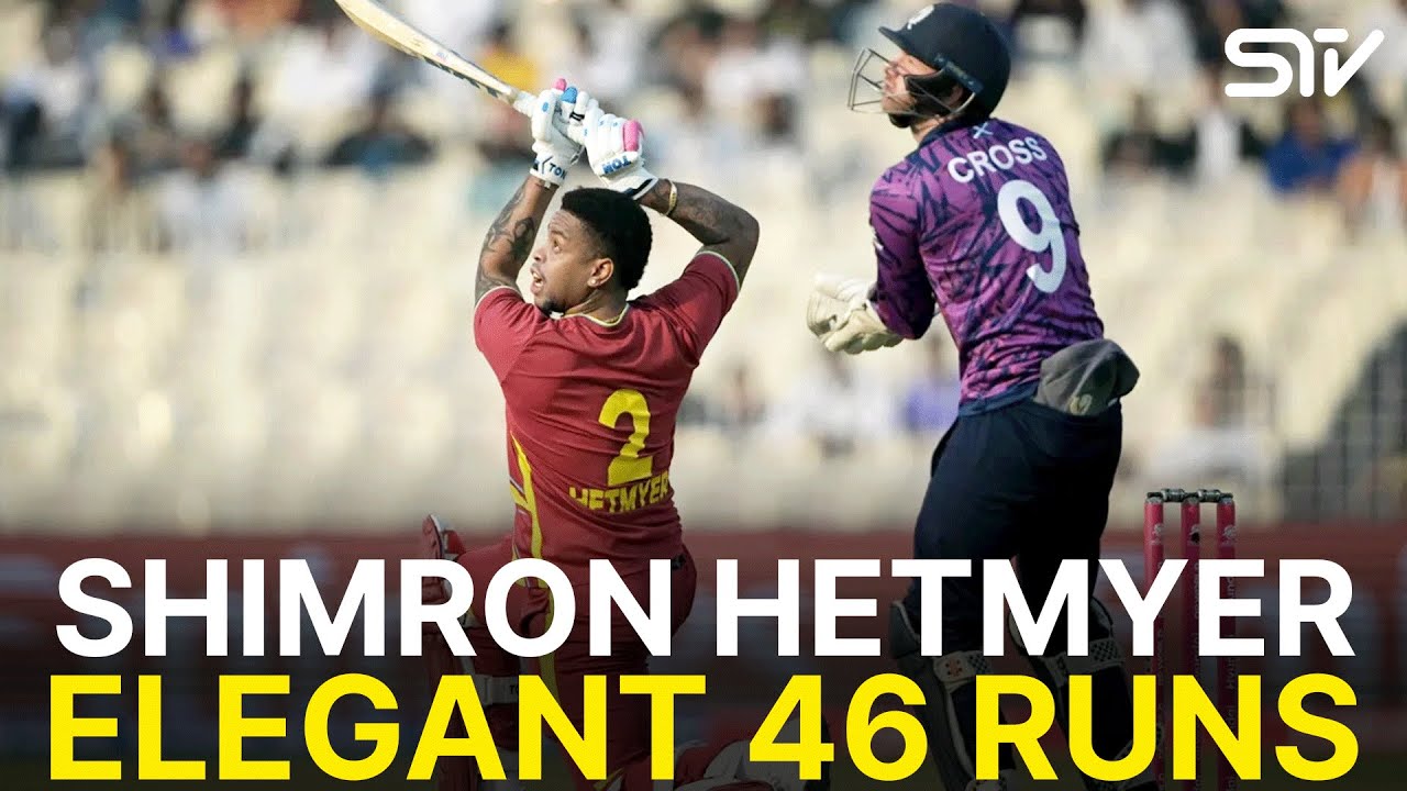 Elegant & Effective ⚡| Hetmyer&rsquo;s Classy Innings | Afghanistan vs West Indies | 321K
