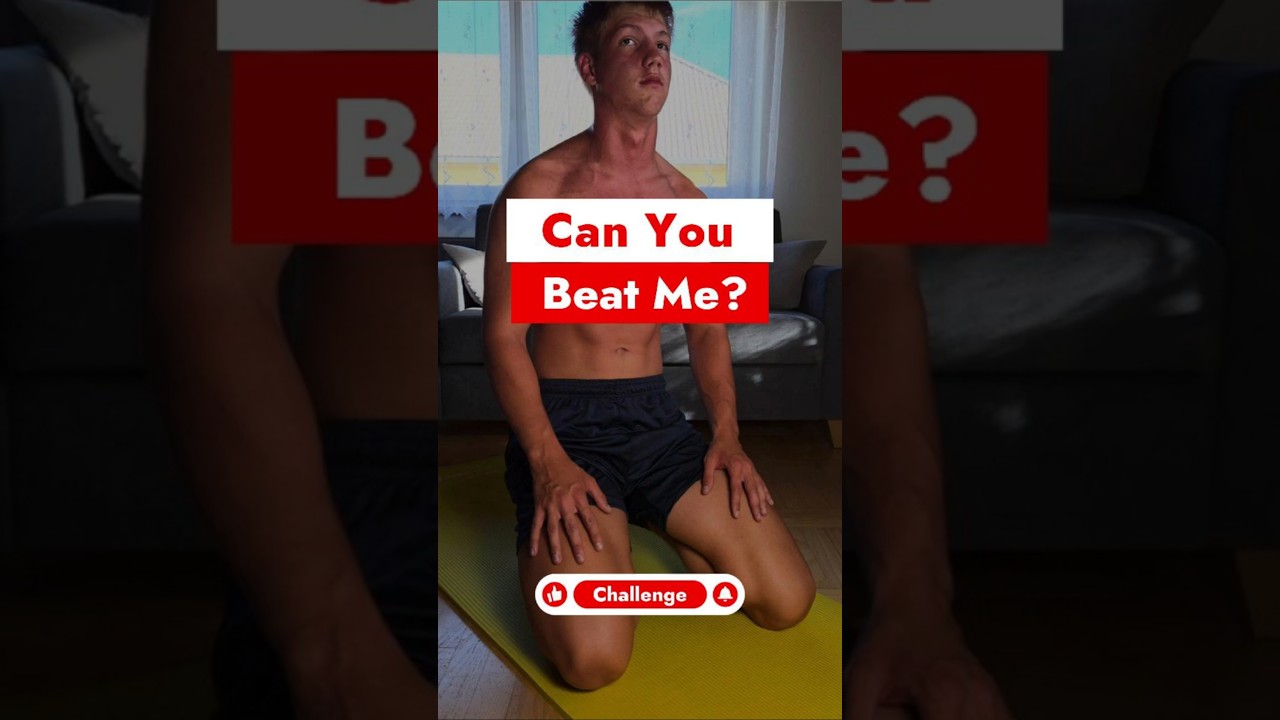 Hold YOUR Breath CHALLENGE! Can YOU Beat ME?  #fitnessmotivation