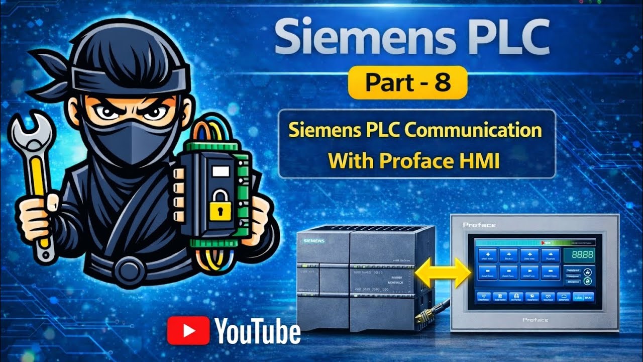 Siemens PLC Communication With Proface HMI 