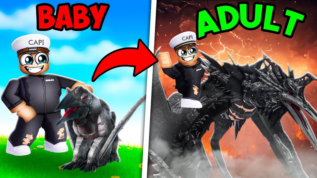 Raising a HYBRID DRAGON DINOSAUR in DINOSAUR SIMULATOR! (Alametus)
