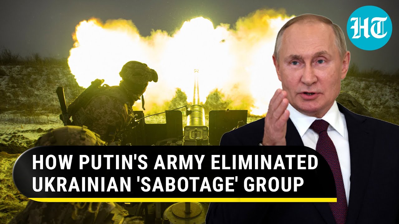 Putin's Army storms Ukraine 'saboteurs' ditch | Watch how they were eliminated