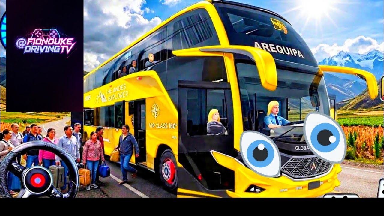 🇺🇸 DRIVING ACROSS AMERICA! | US Coach Bus Simulator - Full GameplayBig roads. #busgame 