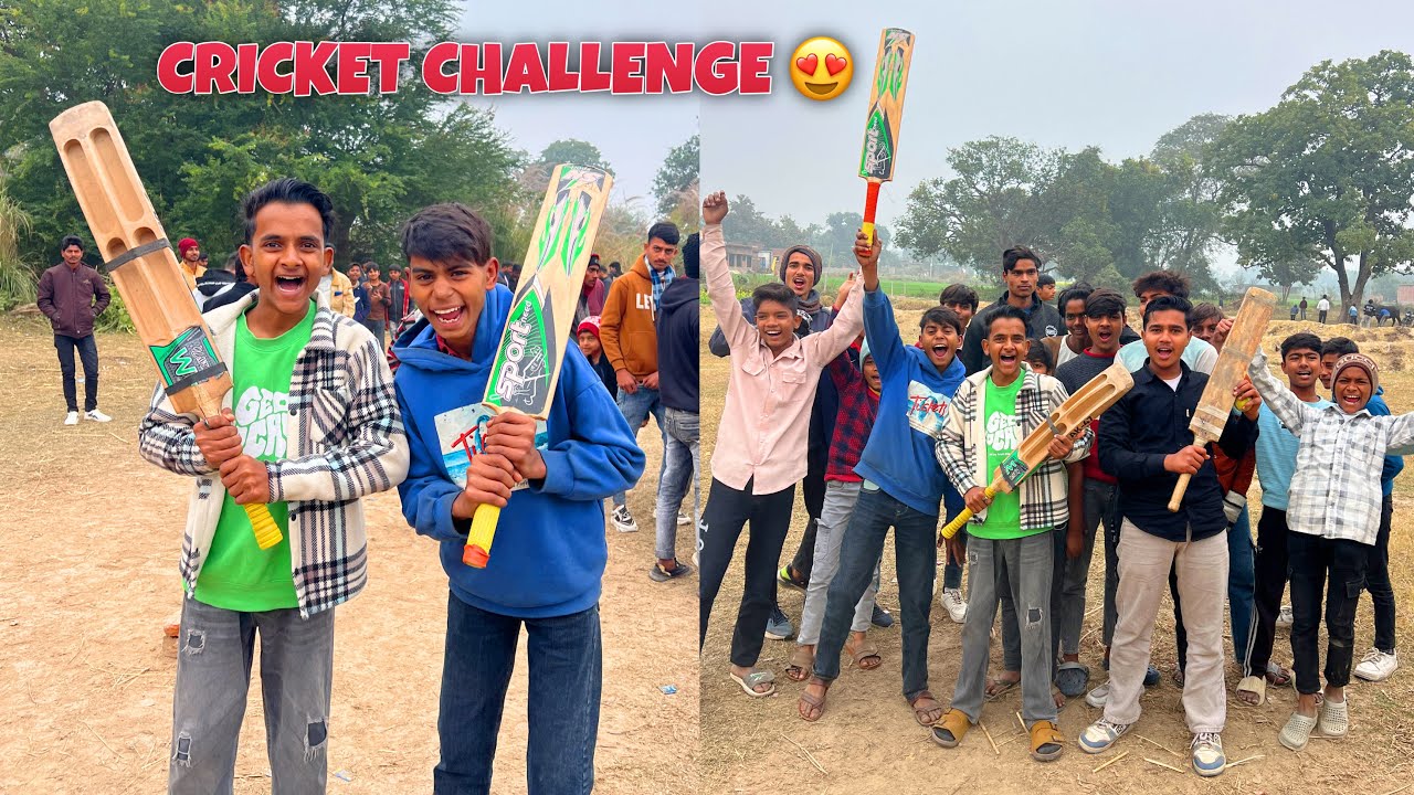 Cricket Challenge Match 😍 Zeeshan Vs Aryan 🔥 Kon Jeetega Match ⁉️