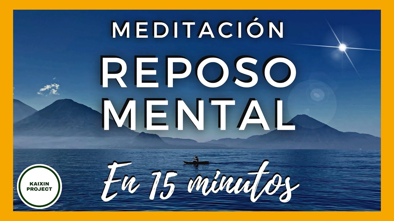 Meditación Guiada Tranquilidad Mental. Calma y Reposo Interior. Tómate un Respiro. Mindfulness