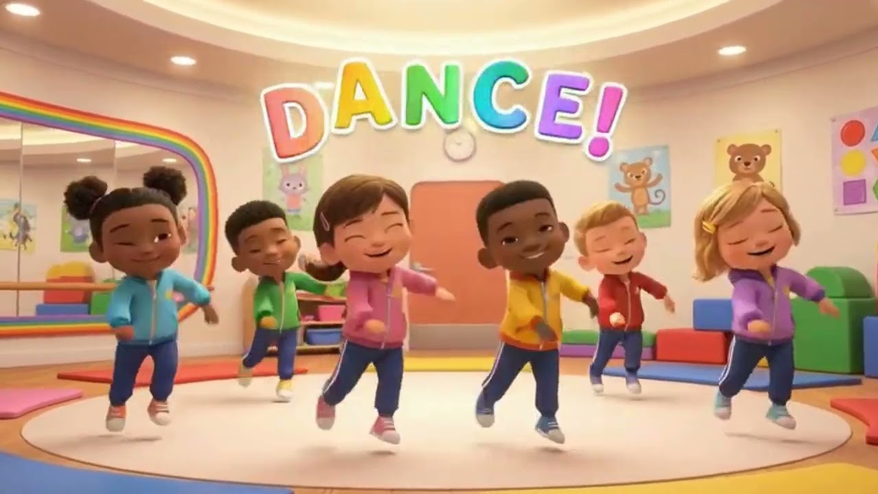 Toddler Dance Song | Stop & Move! | Kids Action Sing-Along with Movements