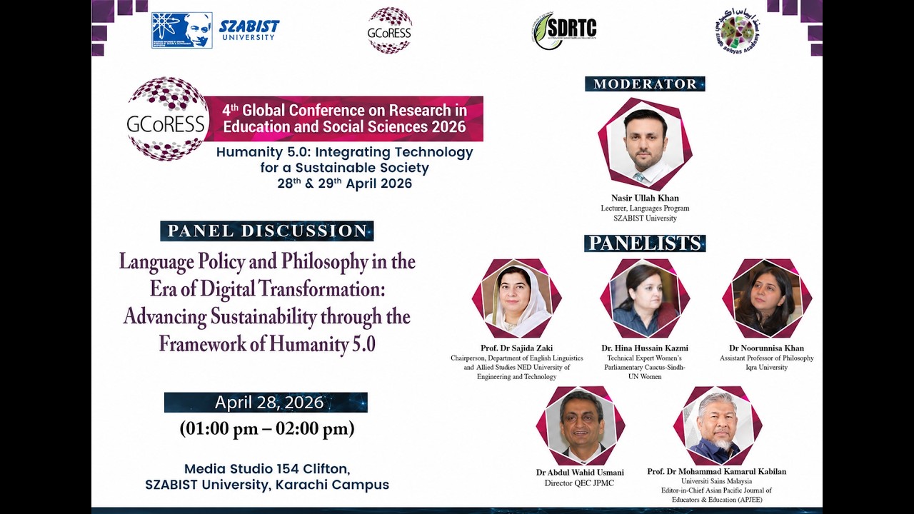 GCORESS Panel Discussion 02: Language Policy and Philosophy in the Era of Digital Transformation