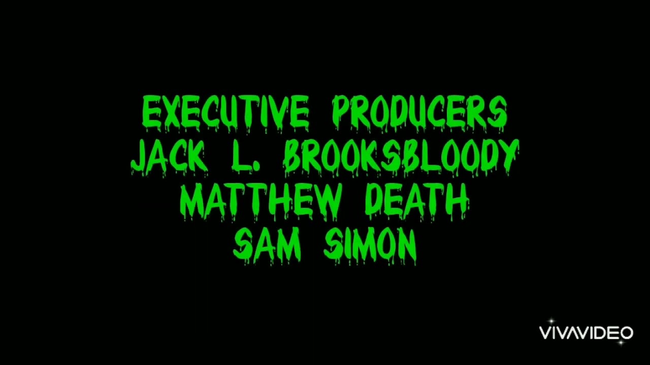 The Simpsons Halloween Special XV Ending Credits 1997 Version