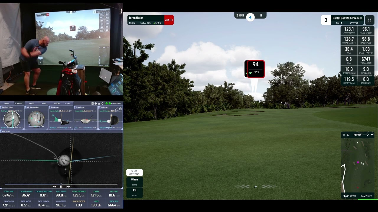 GS Pro Sim Golf JLG League US Open @ Portal Golf Club Premier