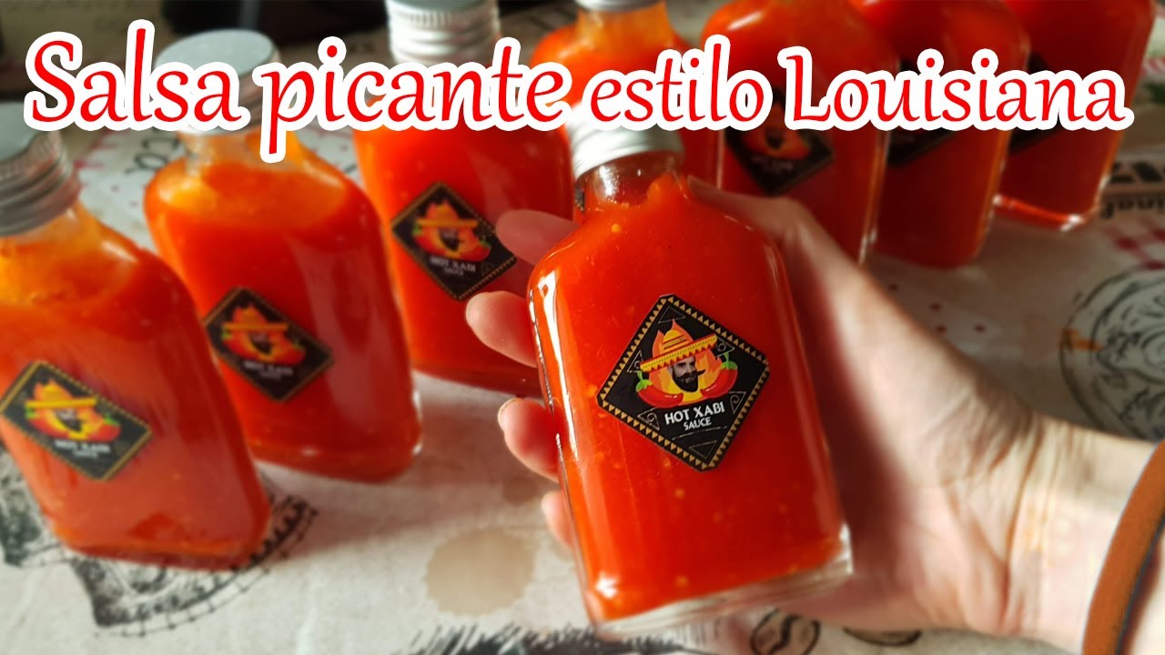 SALSA PICANTE casera estilo Tabasco