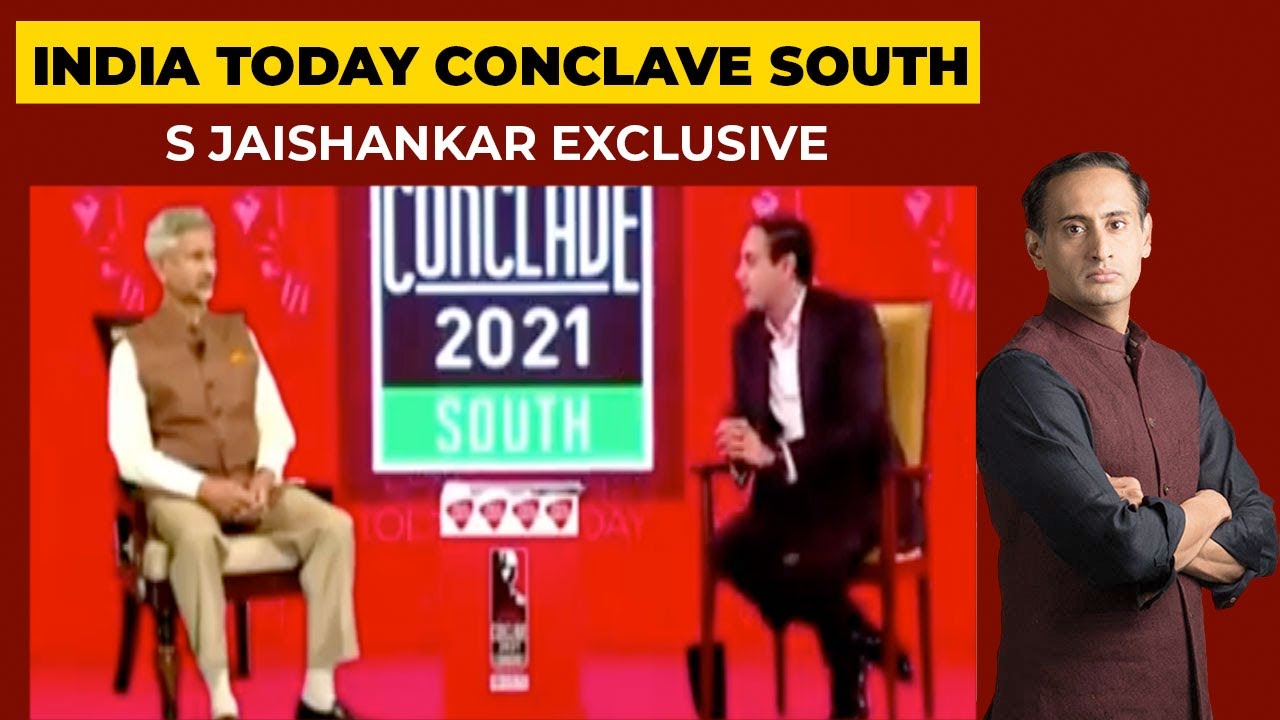 Dr S. Jaishankar Speaks On India's External Management At India Today Conclave South