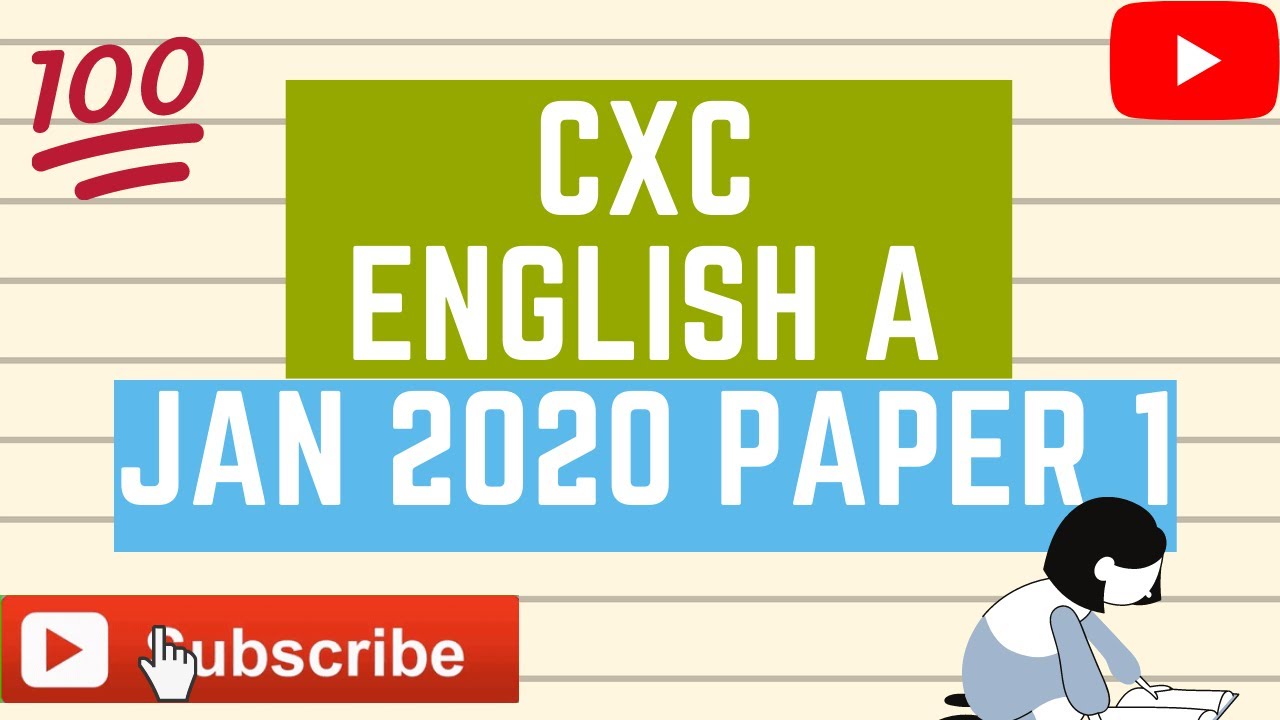 English A 2020 Jan