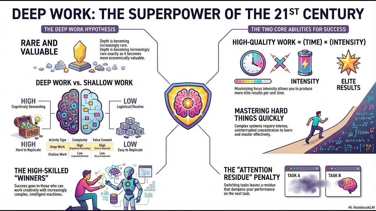 Deep Work  Your Superpower  - Book Summary - First Video