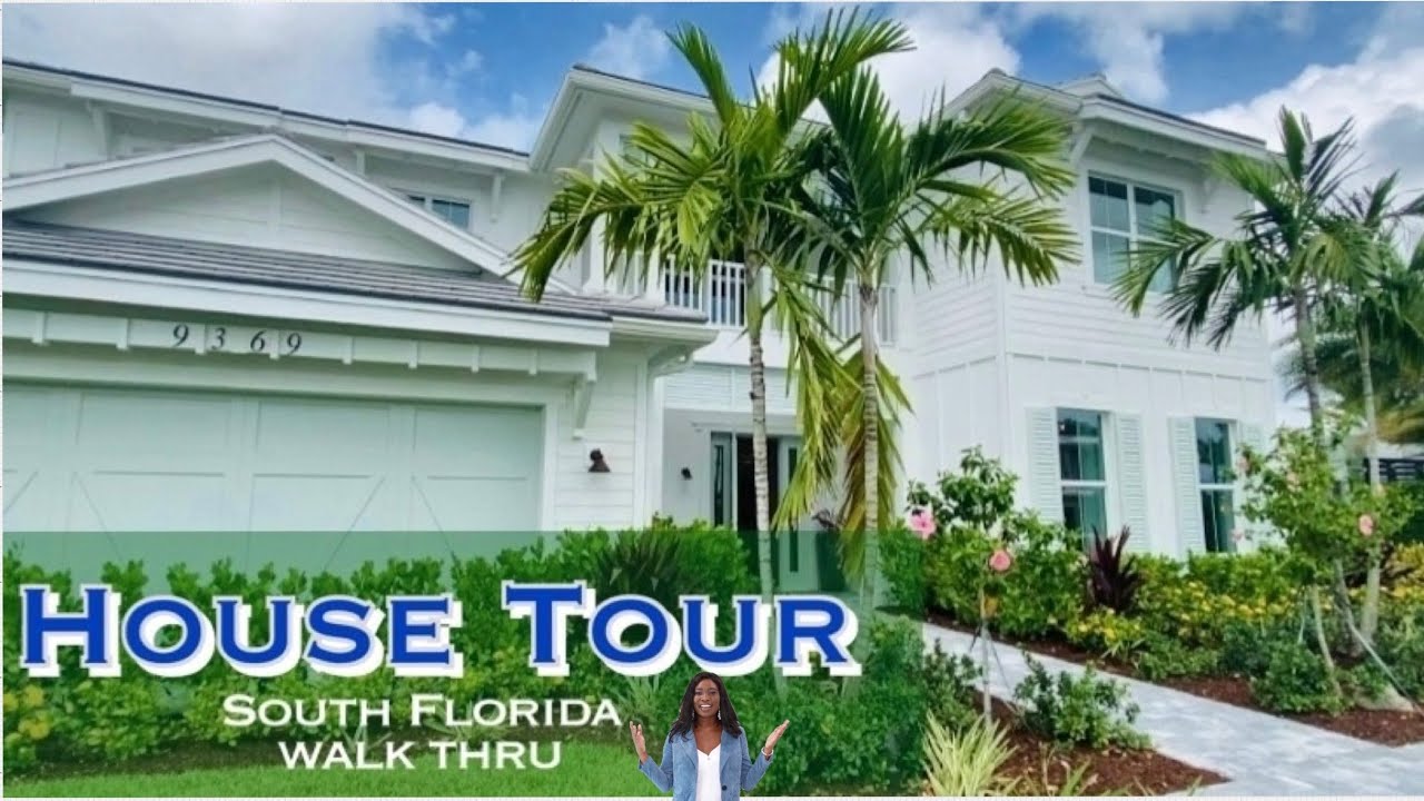 New Construction in Palm Beach Gardens, Florida 🏠 House Tour Virtual Walk Thru