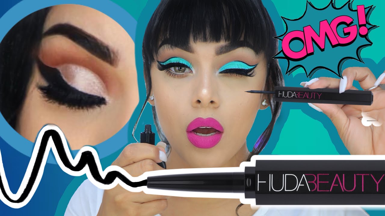 MIRA LO QUE HICE CON ESTE DELINEADOR! LO NUEVO DE HUDA BEAUTY