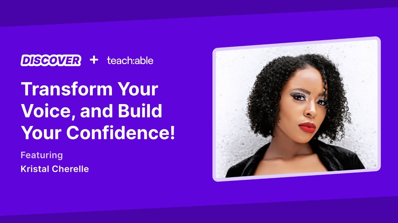 Kristal Cherelle - How to Sing R&B, Transform Your Voice, and Build Your Confidence!
