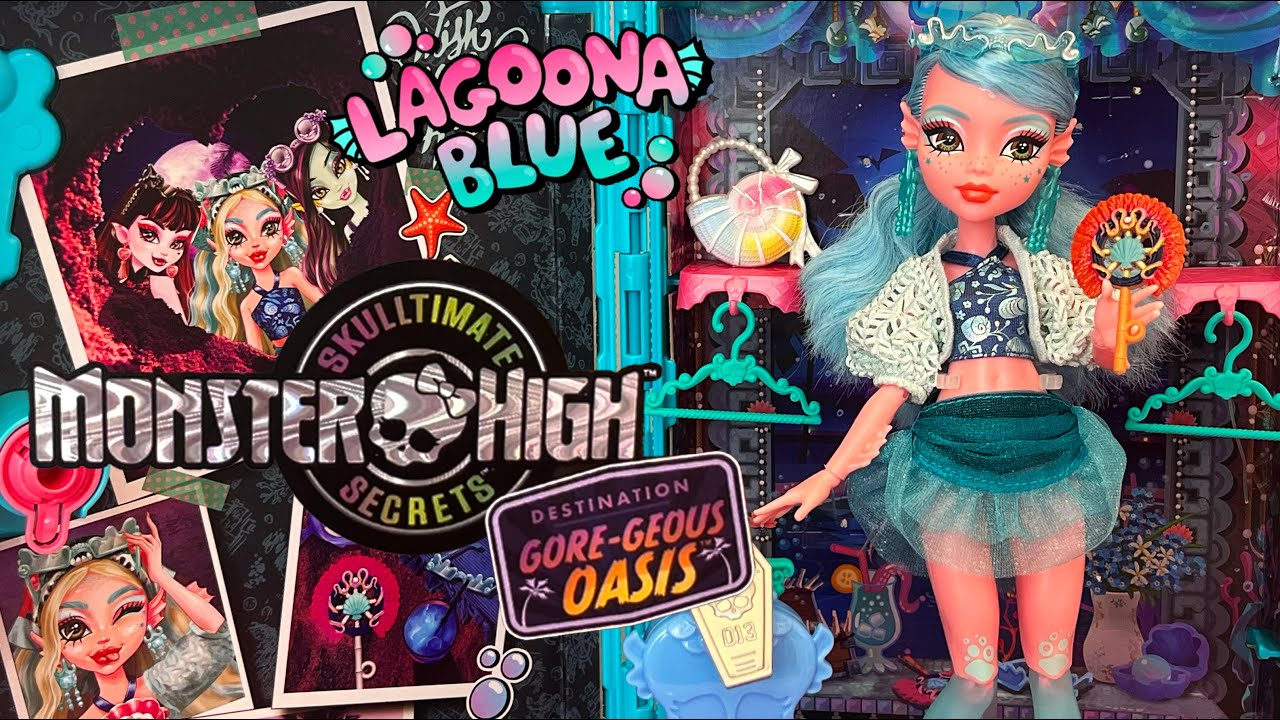 Gore-geous Oasis Lagoona Blue Monster High Skulltimate Secrets Unboxing