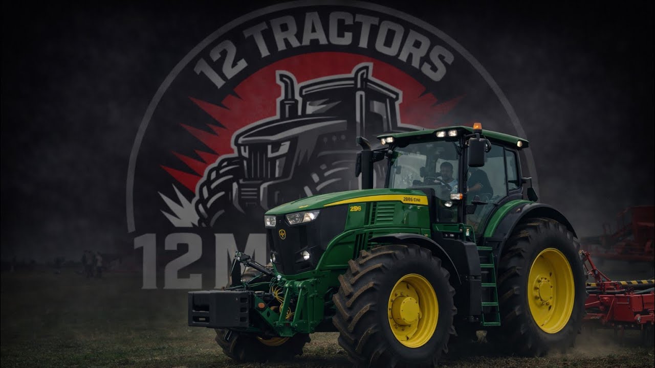 12 TRACTORS FOR 12 MONTHS;  John Deere 6250R #agricoltura #johndeere #teo93agrotech 