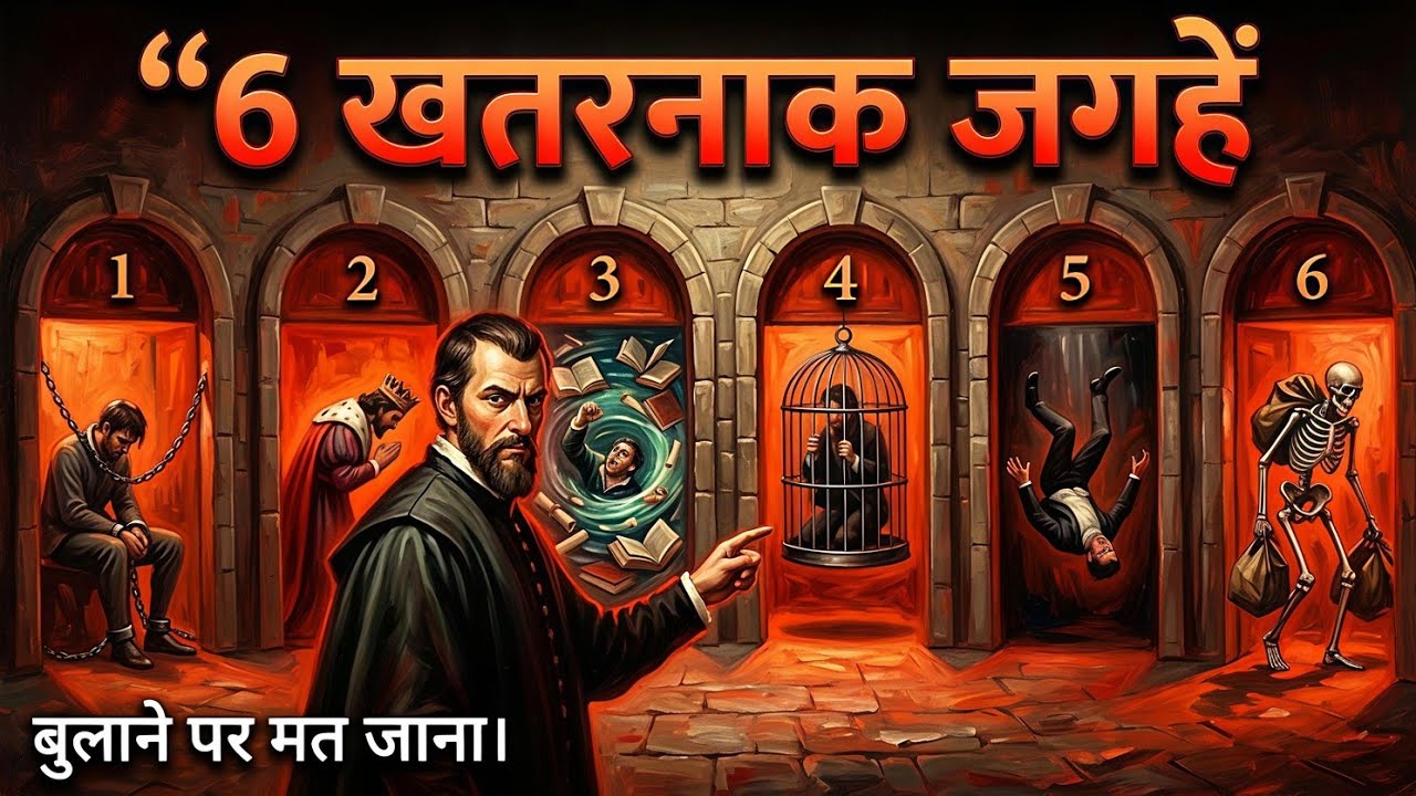 .क्या आप भी इन 6 जगहों में फँसे हुए हैं?| Machiavelli in hindi | dark psychology Hindi