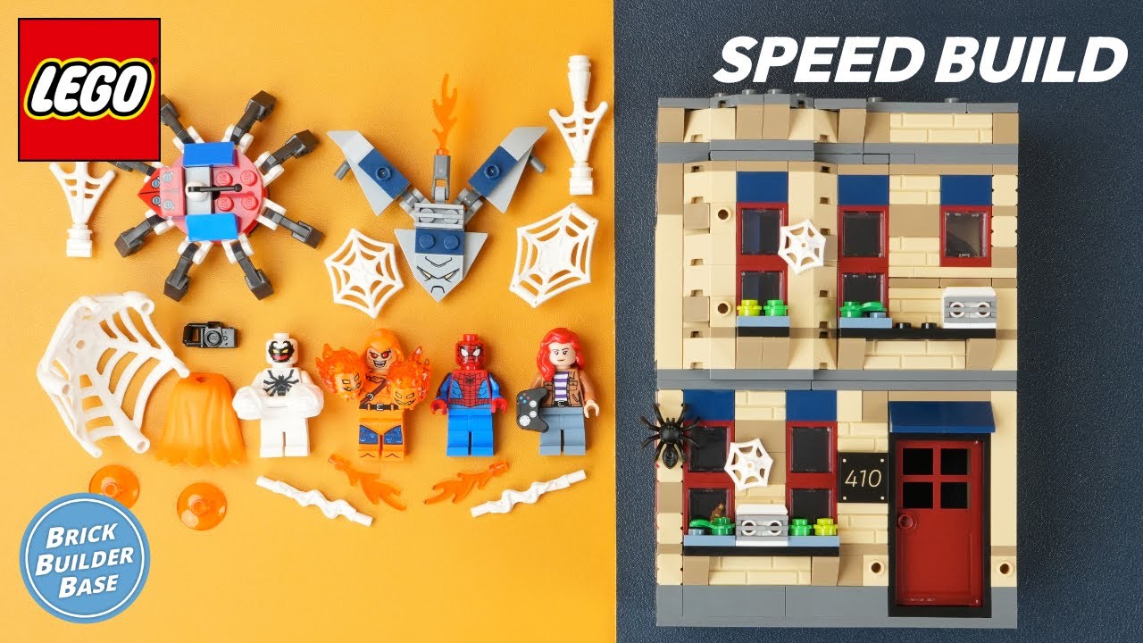 LEGO MARVEL 76317 Peter Parker’s Apartment | LEGO MARVEL 2025 | Speed Build | Stop Motion Build