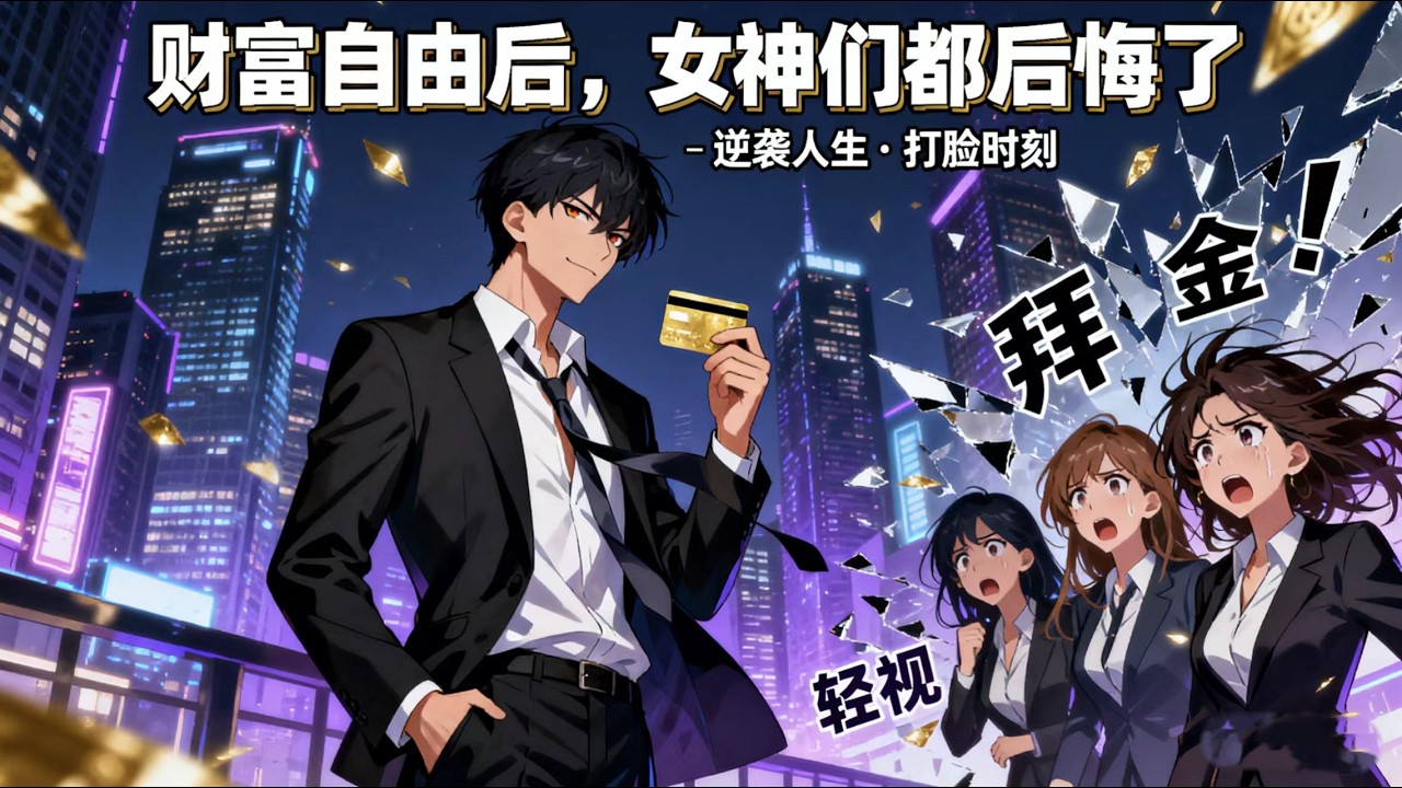 🔥【一口气看爽】《财富自由后：女神们都后悔了》 第1-15集 我有无限后悔金系统！#逆袭#系统#爽漫