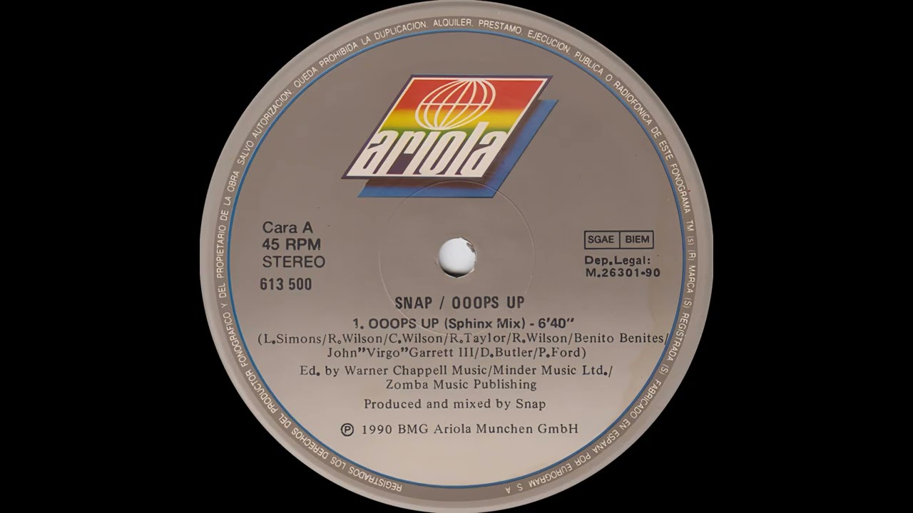 Snap! - Ooops Up (Sphinx Mix)