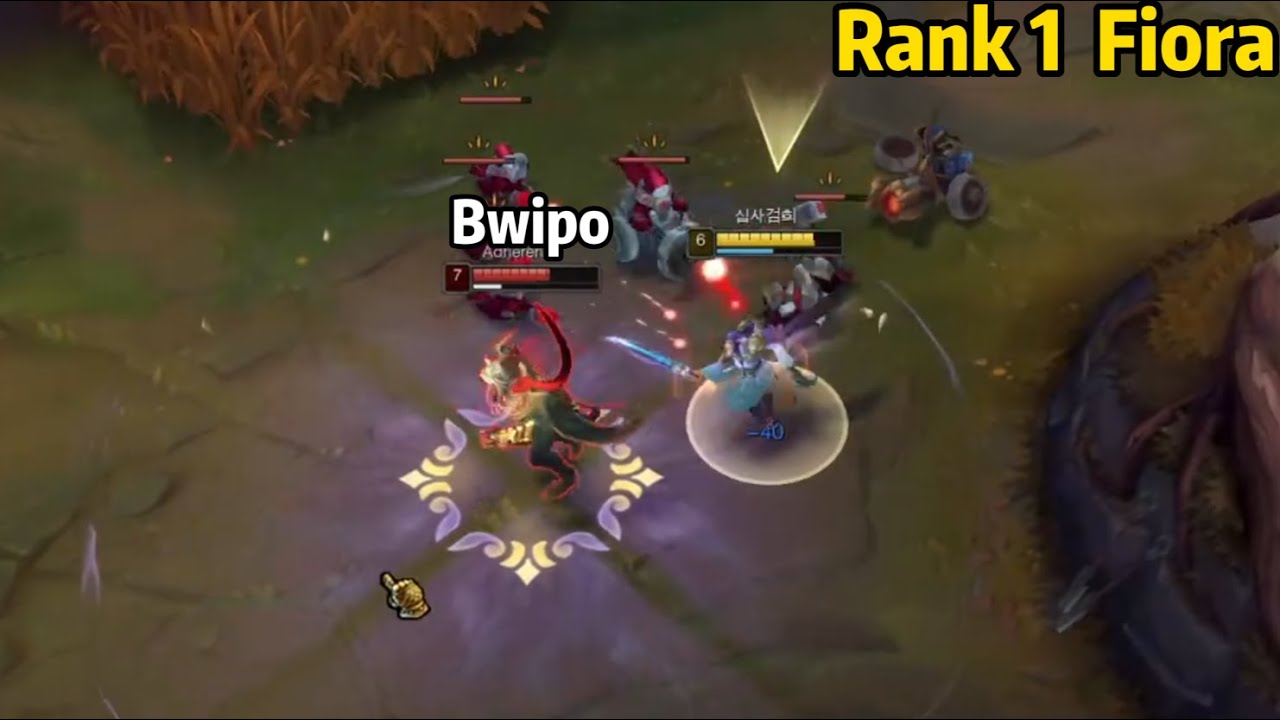 Rank 1 Fiora VS Bwipo Sett, Bwipo Sett is so STRONG!