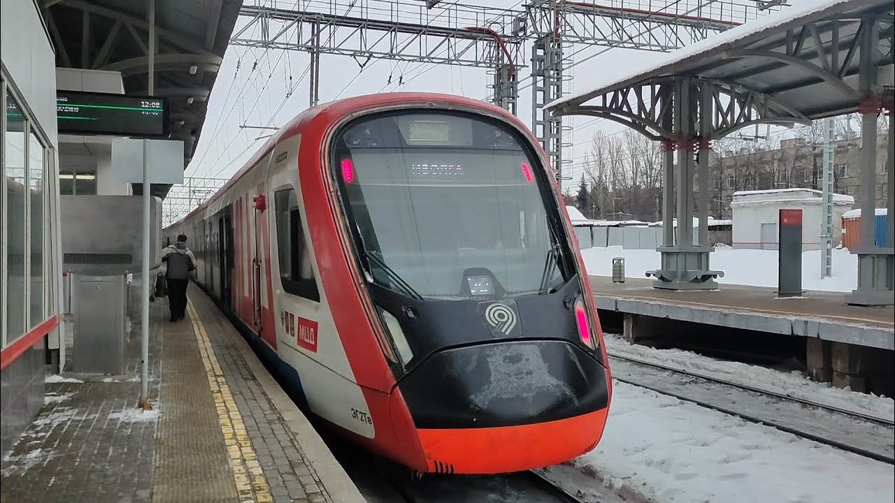 (D2) Курско-Рижский диаметр. Подольск - Нахабино