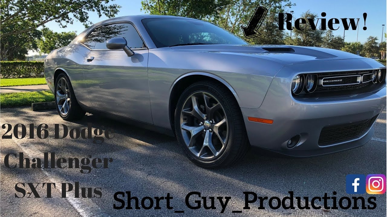 2016 Dodge Challenger SXT Plus review. Who said you can't have fun in a v6
