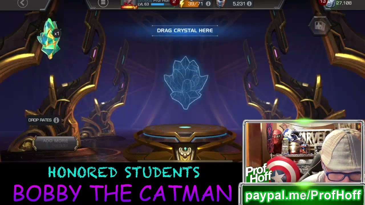 Давайте откроем новый титановый кристалл! Огромная победа!! Marvel Contest of Champions