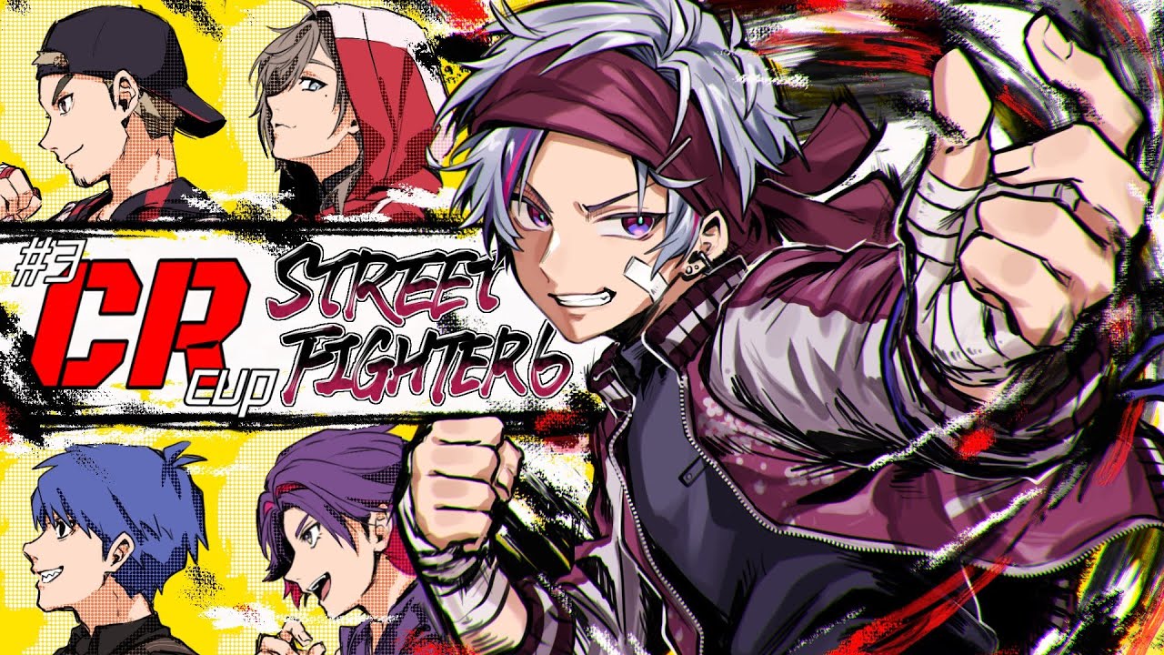 【ストリートファイター6】CRカップ本番「ﾚｯﾂｺﾞｰﾌﾜﾃｨｰﾝ!!」#おじさんじwin【不破湊/にじさんじ】