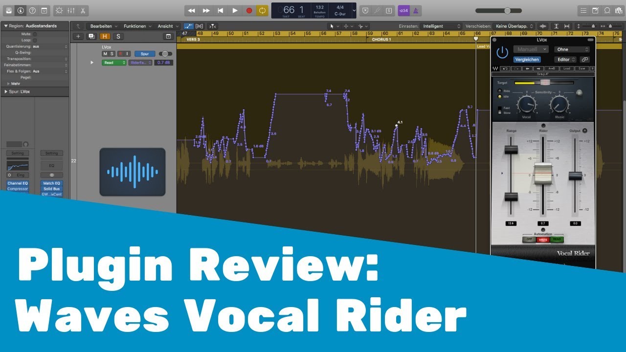 Geniales Tool für Lead Vocals! || Waves Vocal Rider - Plugin Review