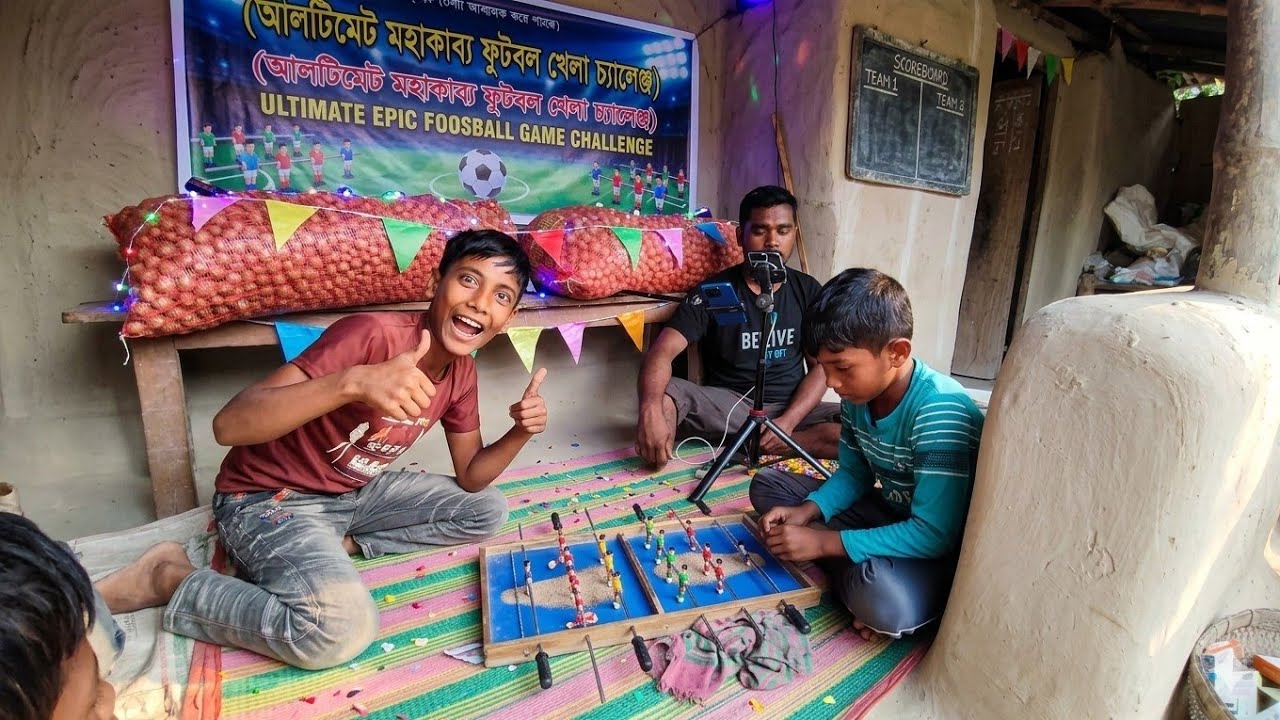 TuhinHub Live 🔴 Ultimate Epic Foosball Game Challenge | Crazy & Funny Moments