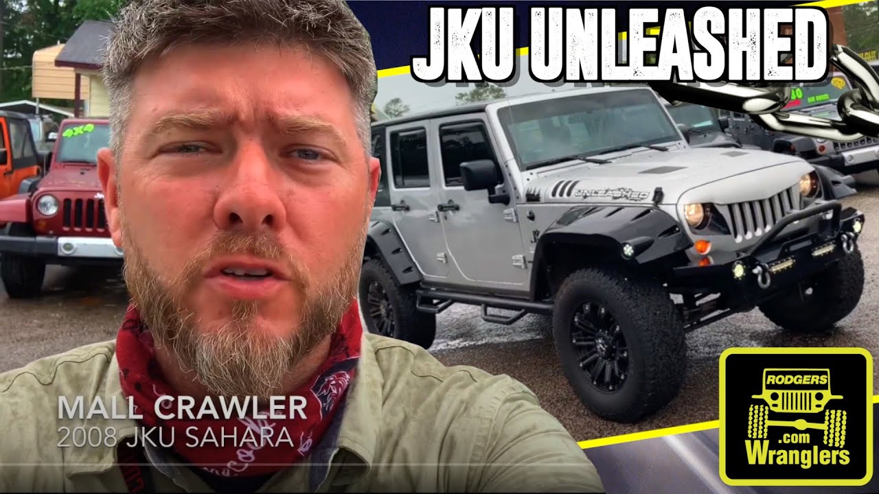 Here's a MALL CRAWLER 2008 Jeep Wrangler Unlimited Sahara w/ Accessories | For Sale Review Tour HD
