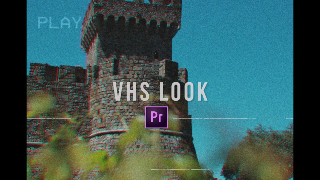 Вид камеры VHS (руководство по Premiere Pro CC 2017)