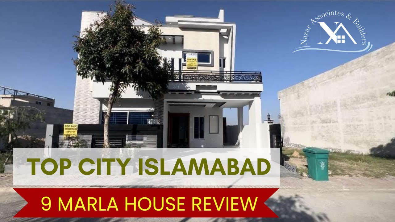 9 Marla House For Sale in Top City | Islamabad | Property | CDA | Details | Prices | Location